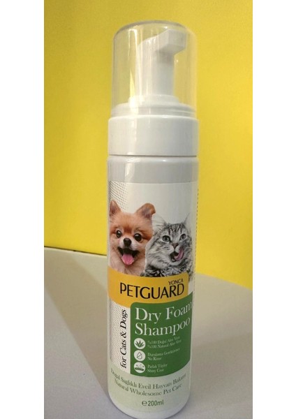 Petguard Aloe Vera Özlü Köpük Kuru Şampuan 200 ml fiyatları