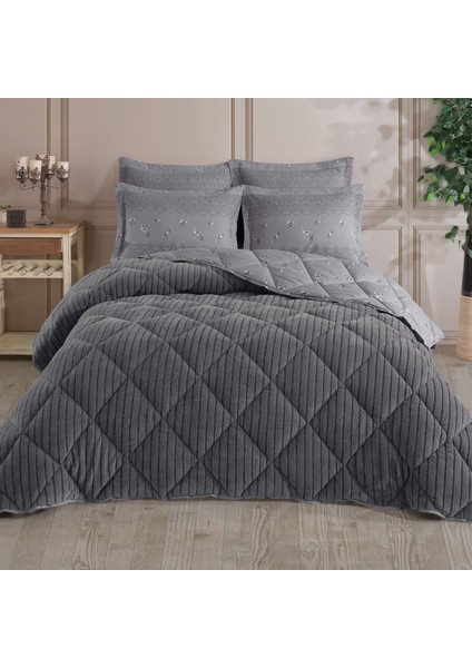 Striped Jakarlı Wellsoft Tek Kişilik Uyku Seti Lastikli Çarşaflı 3 Parça fiyatları
