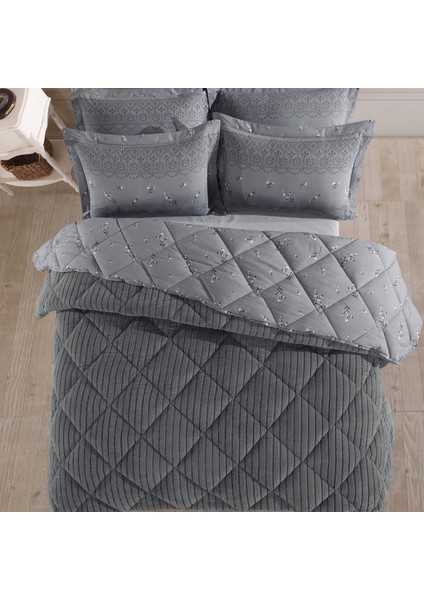 Striped Jakarlı Wellsoft Tek Kişilik Uyku Seti Lastikli Çarşaflı 3 Parça fırsatları