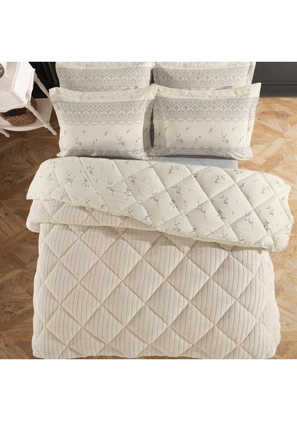 Striped Jakarlı Wellsoft Tek Kişilik Uyku Seti Lastikli Çarşaflı 3 Parça fırsatları