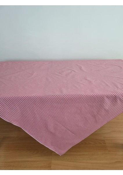 Pötikare Desenli Kırmızı Piknik Örtüsü Masa Örtüsü Sofra Bezi