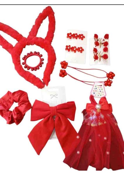 Toka kırmızı sevenler için kırmızı kombin