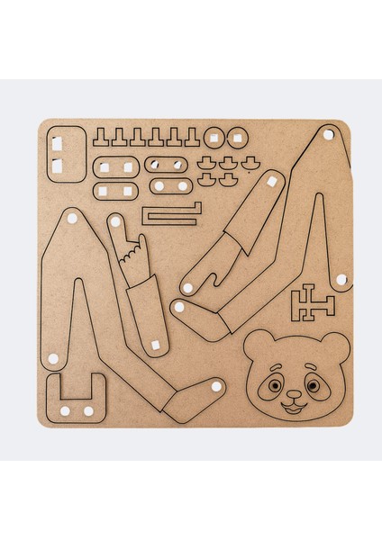 Çarpan Panda – Eğitici Ahşap Çarpım Tablosu Oyuncağı | Matematik Öğrenme Seti Junior Da Vinci fırsatları