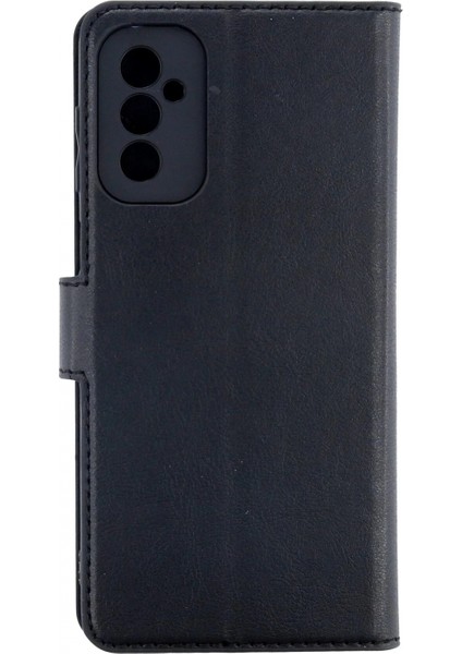 Samsung Galaxy M52 5g Kılıf Trend S Plus Kapaklı Kılıf - Siyah