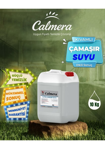 Ultra Kıvamlı Çamaşır Suyu 10KG Ekstra Güçlü Formül & Mükemmel Sonuçlar