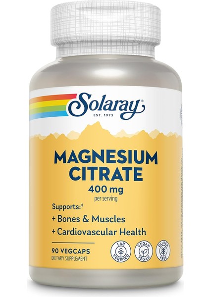 Magnesium Citrate 133 Mg,yüksek Kalite Magnezyum Sitrat Bone Strength Muscle Support Kas Kemik Immune