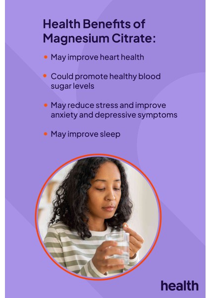 Magnesium Citrate 133 Mg,yüksek Kalite Magnezyum Sitrat Bone Strength Muscle Support Kas Kemik Immune