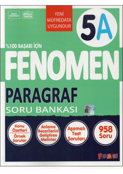 Fenomen 5.sınıf 5A Paragraf Soru Bankası