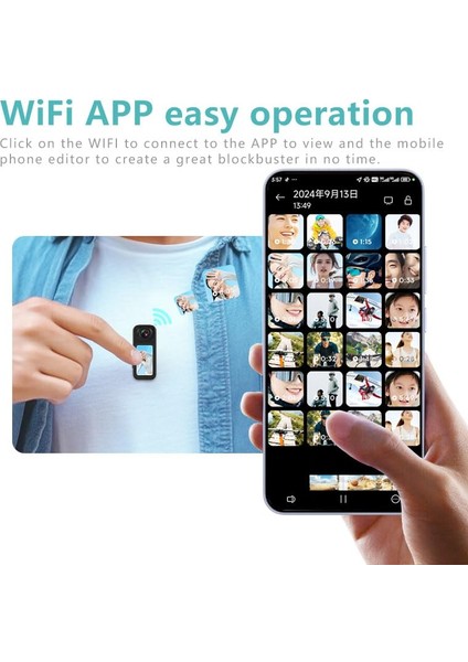 S70 Başparmak Kamera | 1080P Hd Spor Kamera | 180° Rotasyon | Manyetik | Hafif | Pet & Spor Kayıt fırsatları