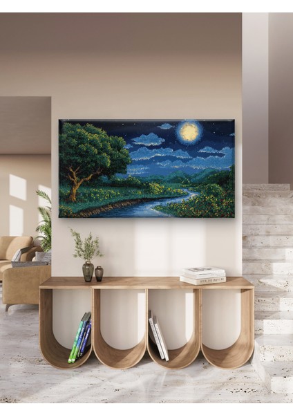 Van Gogh Gece Baskı Kanvas Tablo fiyatları