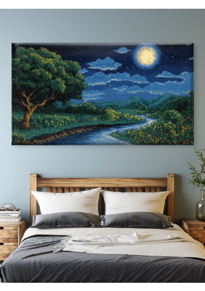 Van Gogh Gece Baskı Kanvas Tablo fırsatları