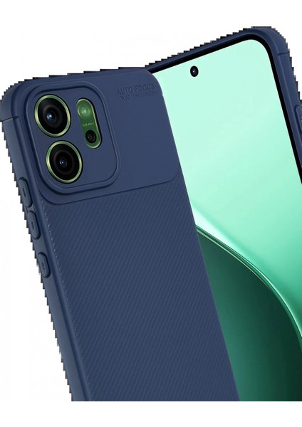 Oppo Reno 14F Auto Focus Karbon Kapak - Lacivert fiyatları