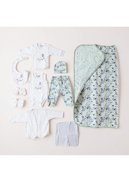 Hello Baby Interlock 10 Lu Yenidoğan Hastane Çıkışı %100 Pamuk fiyatları