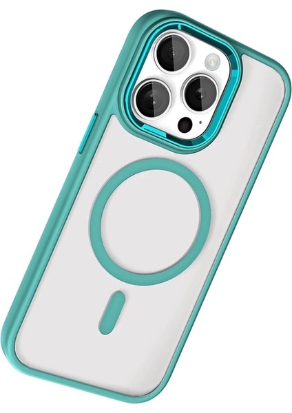 Apple iPhone 15 Pro Max Terea Magsafe Kapak - Yeşil fırsatları
