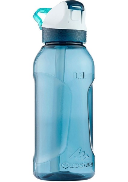 Quechua Outdoor Alüminyum Matara - Ecozen® - Pipetli / 0,5 Litre - Mavi - 900