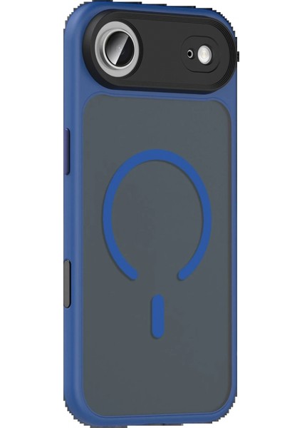 Apple iPhone 17 Air Megane Magsafe Kapak - Lacivert modelleri