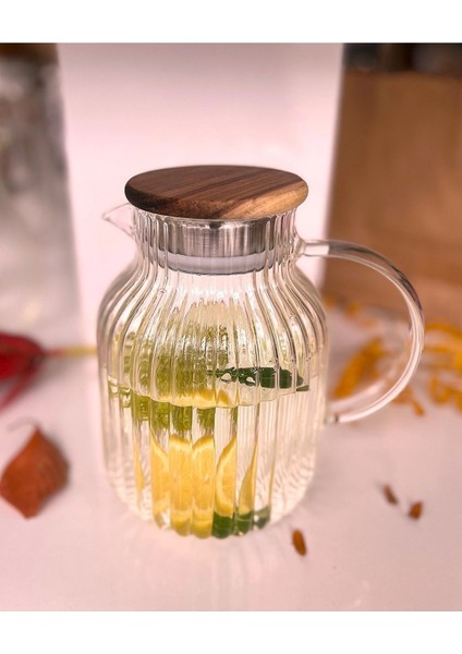 Vetro Akasya Kapaklı Cam Sürahi 1600ML fiyatları