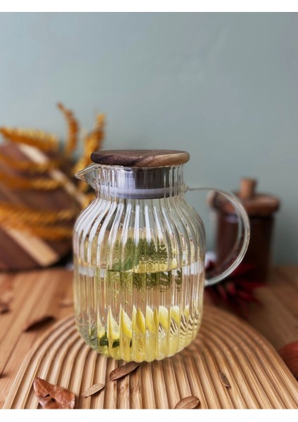 Vetro Akasya Kapaklı Cam Sürahi 1600ML modelleri