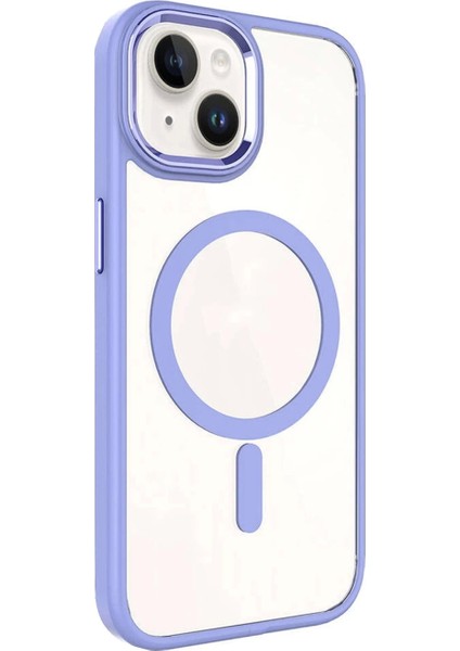 Apple iPhone 14 Terea Magsafe Kapak - Lila modelleri
