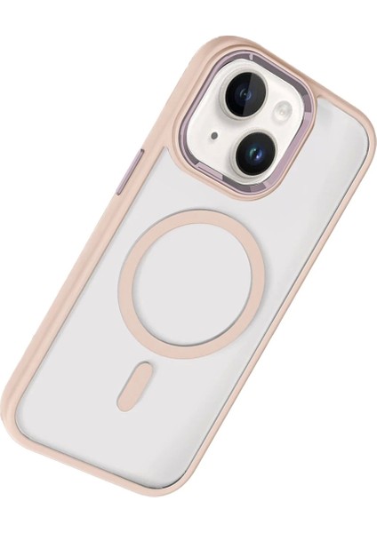 Apple iPhone 14 Terea Magsafe Kapak - Pembe modelleri