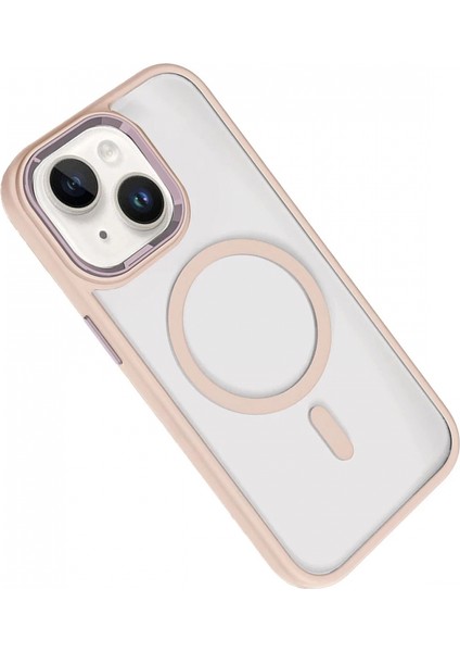 Apple iPhone 14 Terea Magsafe Kapak - Pembe fırsatları