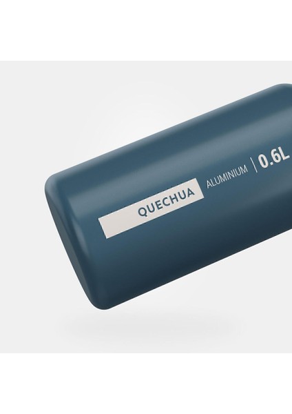 Quechua Çocuk Matara Pipetli Alüminyum 0.6 L Lacivert Tek Elle Açılır Entegre Pipetli modelleri
