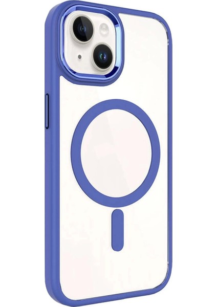 Apple iPhone 14 Terea Magsafe Kapak - Mavi modelleri