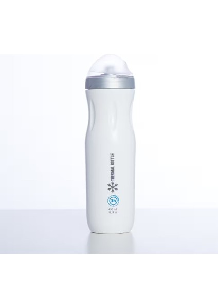 Isı Yalıtımlı Matara - Beyaz - 450 ml