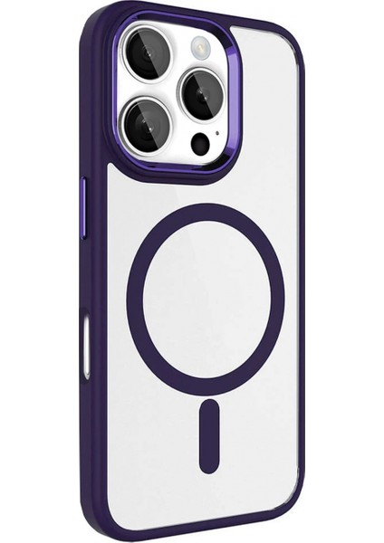 Apple iPhone 16 Pro Max Terea Magsafe Kapak - Derin Mor modelleri