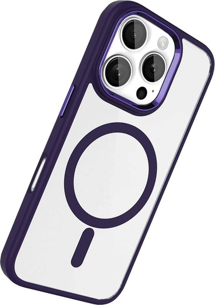 Apple iPhone 16 Pro Max Terea Magsafe Kapak - Derin Mor fırsatları