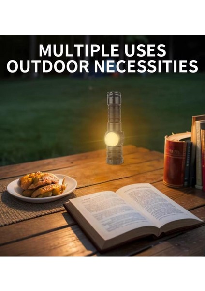 PS-8745 Profesyonel Zoomlu 30W 5000 Lümen Powerbank Mıknatıslı Avcı Kamp Tamirci Feneri 5.0 1 Değerlendirme fırsatları