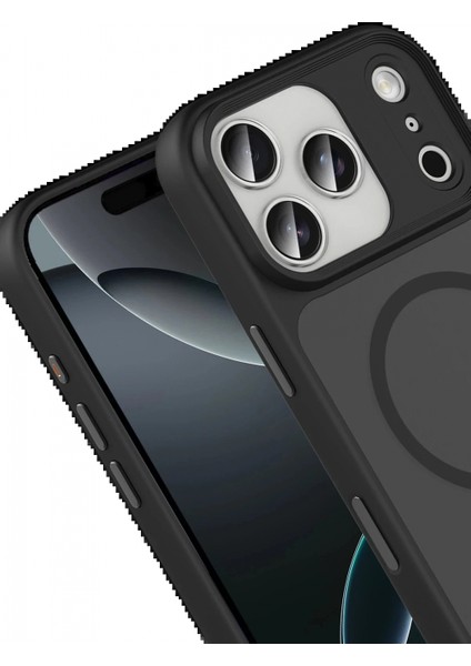 Apple iPhone 17 Pro Megane Magsafe Kapak - Siyah fiyatları