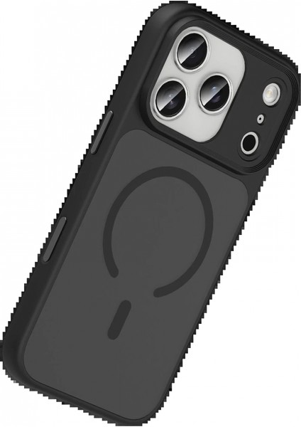 Apple iPhone 17 Pro Megane Magsafe Kapak - Siyah fırsatları
