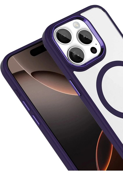 Apple iPhone 15 Pro Max Terea Magsafe Kapak - Derin Mor fiyatları