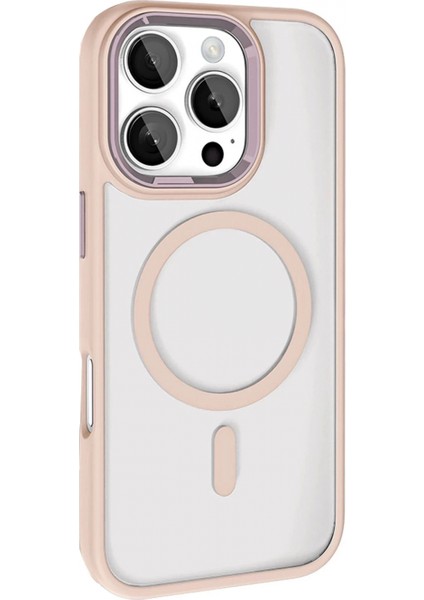 Apple iPhone 16 Pro Max Terea Magsafe Kapak - Pembe fiyatları