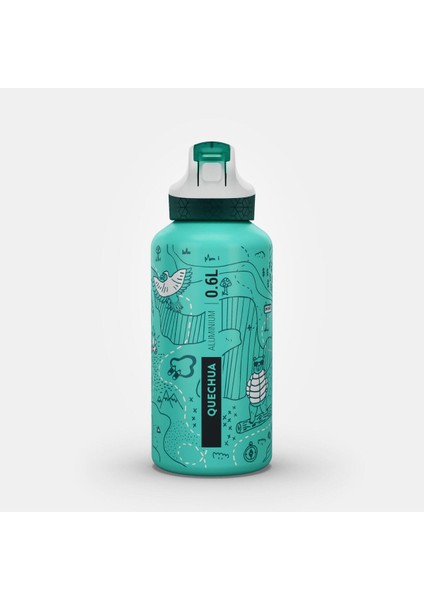 Outdoor Alüminyum Matara - Pipetli / 0,6 Litre - Grafik Desenli - 900 modelleri