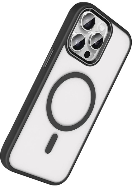 Apple iPhone 15 Pro Max Terea Magsafe Kapak - Siyah fırsatları