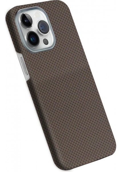 Apple iPhone 15 Pro Max Volt Magsafe Kapak - Kahverengi modelleri