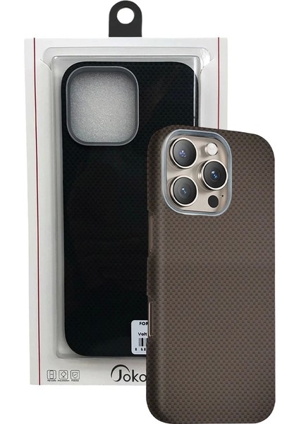 Apple iPhone 15 Pro Max Volt Magsafe Kapak - Kahverengi fırsatları