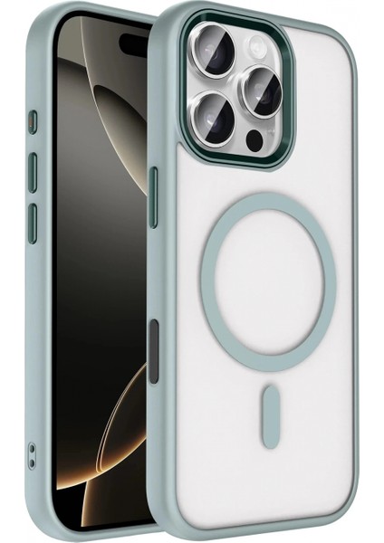 Apple iPhone 16 Pro Max Terea Magsafe Kapak - Gri