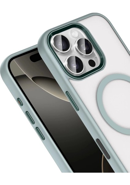 Apple iPhone 16 Pro Max Terea Magsafe Kapak - Gri fiyatları