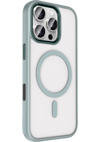 Apple iPhone 16 Pro Max Terea Magsafe Kapak - Gri modelleri