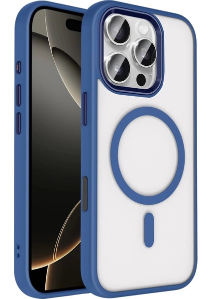 Apple iPhone 16 Pro Max Terea Magsafe Kapak - Lacivert