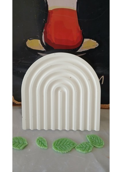 2 Adet Şık Desenli Modern Sunumluk Biblo