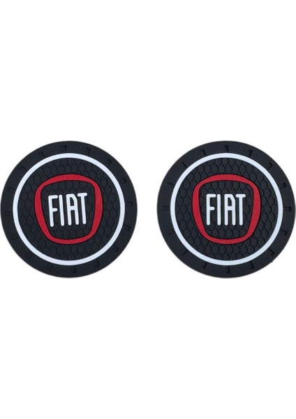 Siyah Silikon Bardak Altlığı Fiat ile Uyumlu Bardaklık Egea Ceoss Palio Punto Linea