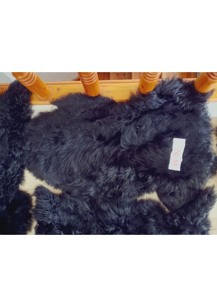 Hakiki Gerçek Deri Doğal Koyun Kuzu Postu Kıvırcık