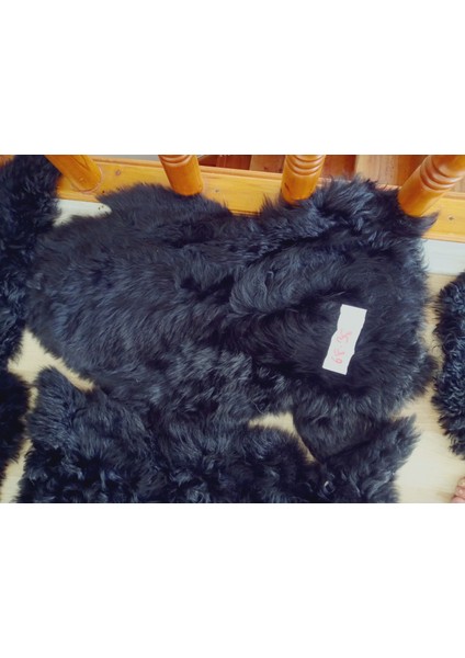 Hakiki Gerçek Deri Doğal Koyun Kuzu Postu Kıvırcık