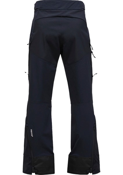 Ascent Softshell Kadın Siyah Kayak Pantolonu