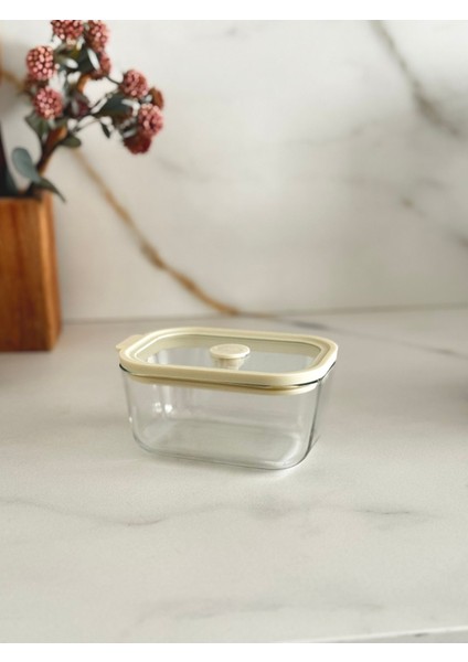 Vakumlu Cam Saklama Kabı 470ML