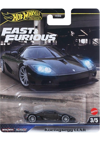Hot Wheels Fast Furious Koenigsegg Ccxr HNW46 JBL88